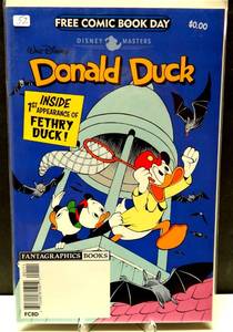 lot 52 image: FREE COMIC BOOK DAY 2020 DONALD DUCK 1ST APP OF FETHRY DUCK DISNEY COMICS