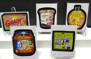 lot 63 image: 2008 TOPPS WACKY PACKAGES  5 RARE CARD LOT - $$
