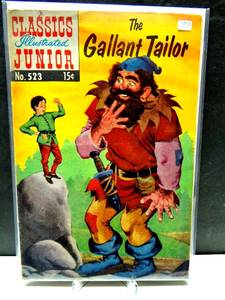 lot 77 image: VINTAGE 1956 Classics Junior #523 (1956) THE GALLIANT TAILOR - BAGGEDBOARDED $$
