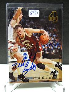 lot 86 image: ON CARD AUTOGRAPH - 1994 Classic 4 Sport Bill Curley #22 Rookie RC