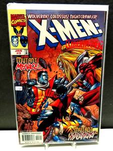 lot 124 image: MARVEL COMICS X-MEN LIBERATORS # 3 JAN. 1999 NMMT BAGGEDBOARDED $$