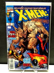 lot 134 image: X-Men Liberators #2 December 1998 Marvel Wolverine Nightcrawler Colossus - NMMT