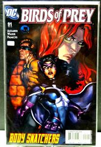 lot 221 image: BIRDS OF PREY #91 Black Canary Huntress Oracle DC Comics 2006 NMMT