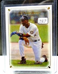 lot 237 image: 2007 07 Upper Deck Masterpieces Michael Jordan #46, Chicago White Sox $$$