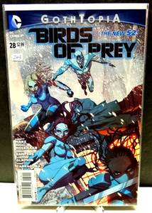 lot 243 image: BIRDS OF PREY NEW 52 #28 (2014) DC COMICS - NMMT BAGGED & BOARDED