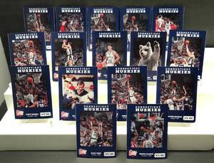 lot 245 image: RARE 1990-91 UCONN SET & 91-2 Connecticut Huskies Legends $$$