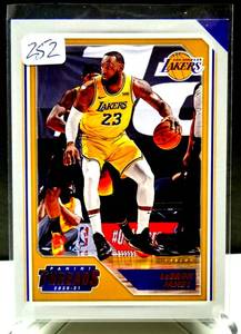 lot 252 image: Lebron James 2020-21 Panini Threads Basketball Card #85 Los Angeles Lakers