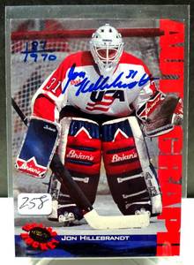 lot 258 image: LIMITED EDITION AUTOGRAPH (1871970) 1994-95 Classic Auto 1970 John Hillebrandt Auto