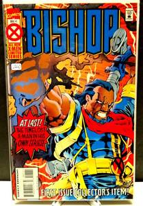 lot 260 image: Bishop #1 (Dec 1994, Marvel) BAGGED & BOARDED