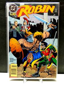 lot 289 image: DC COMICS - ROBIN # 19 & 20 - 1995 MODERN AGE - BAGGED & BOARDED (X2)