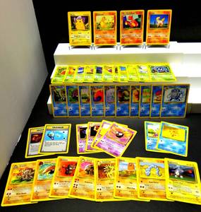 lot 300 image: LARGE LOT OF 1995 POKEMON CARDS INCLUDING PIKACHU $$$