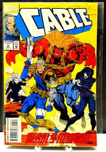 lot 312 image: Cable #4 (August 1993, Marvel Comics) NM