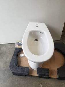 lot 12 image: Toto toilet bowl - no tank