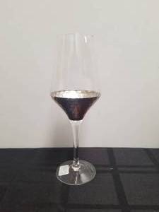 lot 65 image: Artland - coppertino hammer 16 oz wine goblets - set of 4