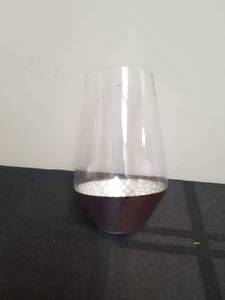 lot 64 image: Artland - coppertino hammer HB 17 oz glasses - set of 4
