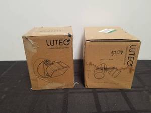 lot 71 image: Selection of 2 Lutec outdoor lights