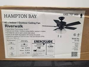 lot 172 image: Riverwalk 42inch ceiling fan