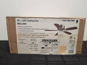 lot 147 image: Bellina - 42inch ceiling fan