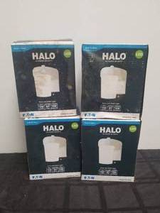 lot 122 image: Halo outdoor security LED light - qty 5