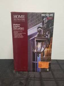 lot 221 image: Exterior wall lantern - qty 2