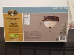 lot 89 image: Universal ceiling fan light kit