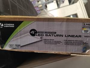 lot 57 image: Lithonia 4 foot LED light