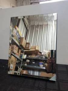 lot 168 image: mirrored front medicine cabinet