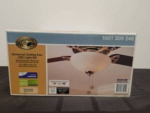 lot 75 image: Universal ceiling fan LED light kit