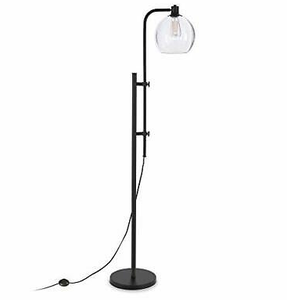 lot 82 image: Modern height-adjustable floor lamp