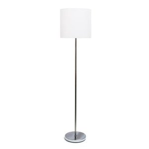 lot 202 image: Alltherages Brush nickel floor lamp