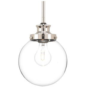 lot 203 image: Progress Lighting - Penn single light mini pendant qty 2