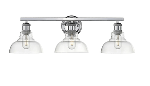 lot 216 image: Carver 3 light vanity light