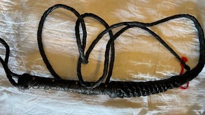 lot 5 image: Bull Whip-8 feet Total Length