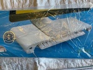 lot 2 image: Quirky Brand space bar. Monitor stand with 6 USB ports HUB NIB