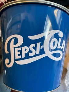 lot 48 image: Pepsi metal ice bucket NIP