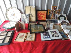 lot 230 image: Large lot of frames, prints 2 Audrey Hepburn prints frames