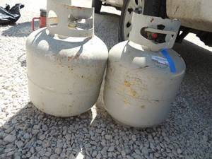 lot 251 image: Propane tanks x 2 One is full
