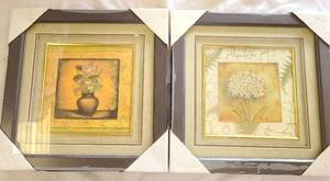 lot 590 image: 2 Flower Prints