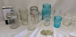 lot 600 image: Assorted Canning Jars