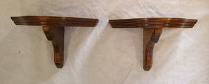 lot 618 image: Wooden Wall Shelves