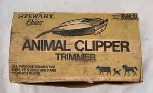 lot 664 image: Stewart by Oster Animal Clipper