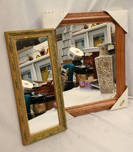 lot 688 image: 2 Framed Mirrors