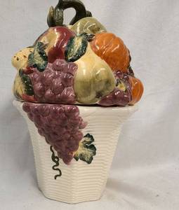 lot 691 image: Fruit Cookie Jar