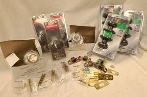 lot 706 image: Assorted Door Hardware