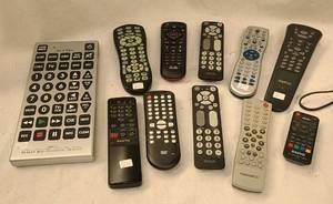 lot 711 image: Assorted TV Remotes
