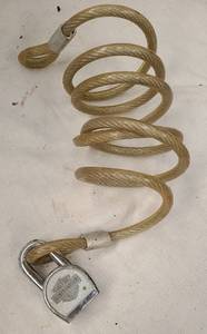 lot 726 image: Harley Davidson Bike Lock