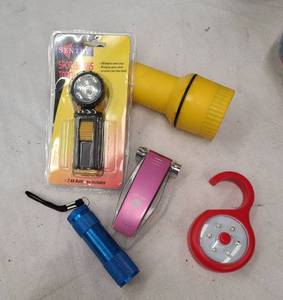 lot 734 image: Assorted Battery-Powered Lights