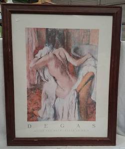 lot 694 image: Degas Print