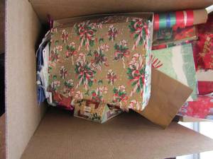 lot 80 image: Gift bags, rapping papers, ribbons nametags and more