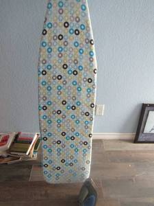 lot 155 image: Nice Hamilton Beach iron and ironing board
